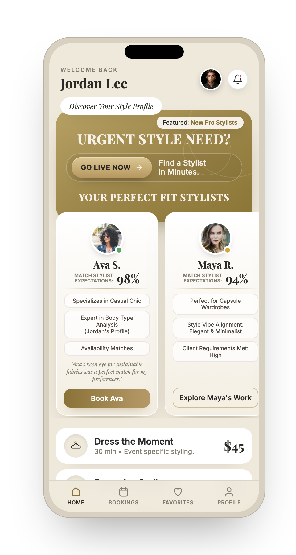 Your matches